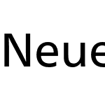 Neue Frutiger Thai Modern