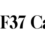 F37 Caslon