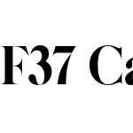 F37 Caslon Hairline