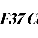 F37 Caslon Hairline