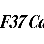 F37 Caslon Text