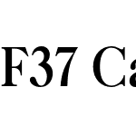 F37 Caslon Text