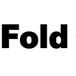 Fold Grotesque Pro