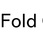 Fold Grotesque Pro