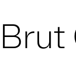 Brut Grotesque