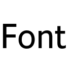 Font