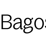 Bagoss Condensed TRIAL