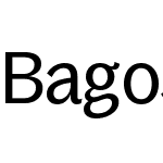 Bagoss Condensed TRIAL