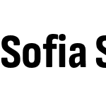 Sofia Sans Condensed