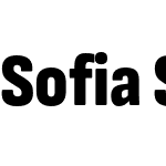 Sofia Sans Condensed