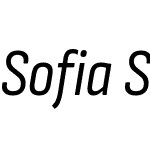 Sofia Sans Condensed