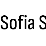 Sofia Sans Condensed