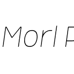 Morl Rounded