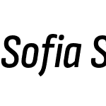 Sofia Sans Condensed