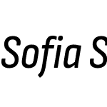 Sofia Sans Condensed