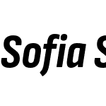 Sofia Sans Condensed