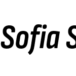 Sofia Sans Condensed