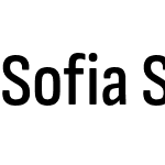 Sofia Sans Condensed