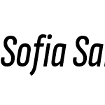 Sofia Sans Extra Condensed