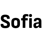 Sofia Sans Semi Condensed