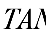 TAN - MEMORIES Italic