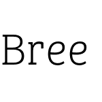 Bree Serif