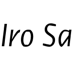 Iro Sans