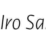 Iro Sans