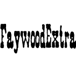 Faywood Extra Condensed WF