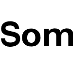 Somar Sans