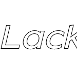 Lack Line