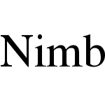 Nimbus Roman No9 L