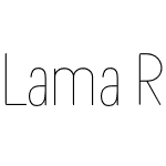 Lama Rounded