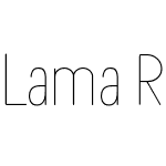 Lama Rounded