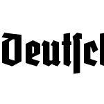 Deutschmeister Condensed Bold