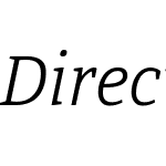 Directa Serif