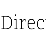 Directa Serif