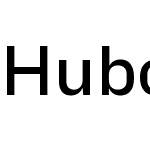 Hubot Sans