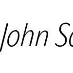 John Sans Condensed