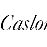 CaslonVThin