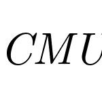 CMU Classical Serif