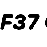 F37 Gruffy Rounded