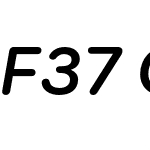 F37 Gruffy Rounded