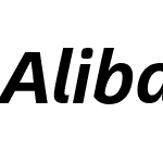 Alibaba Sans