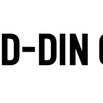 D-DIN Condensed