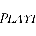 Playfair Display SC