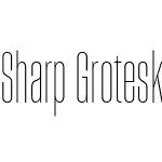 Sharp Grotesk Thin 08