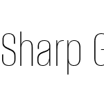 Sharp Grotesk Thin 13