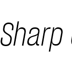 Sharp Grotesk Light Italic 14