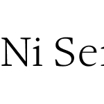 Ni Serif